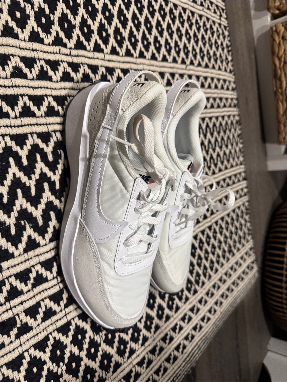 Nike Women’s White and white Low-Profile Sneakers